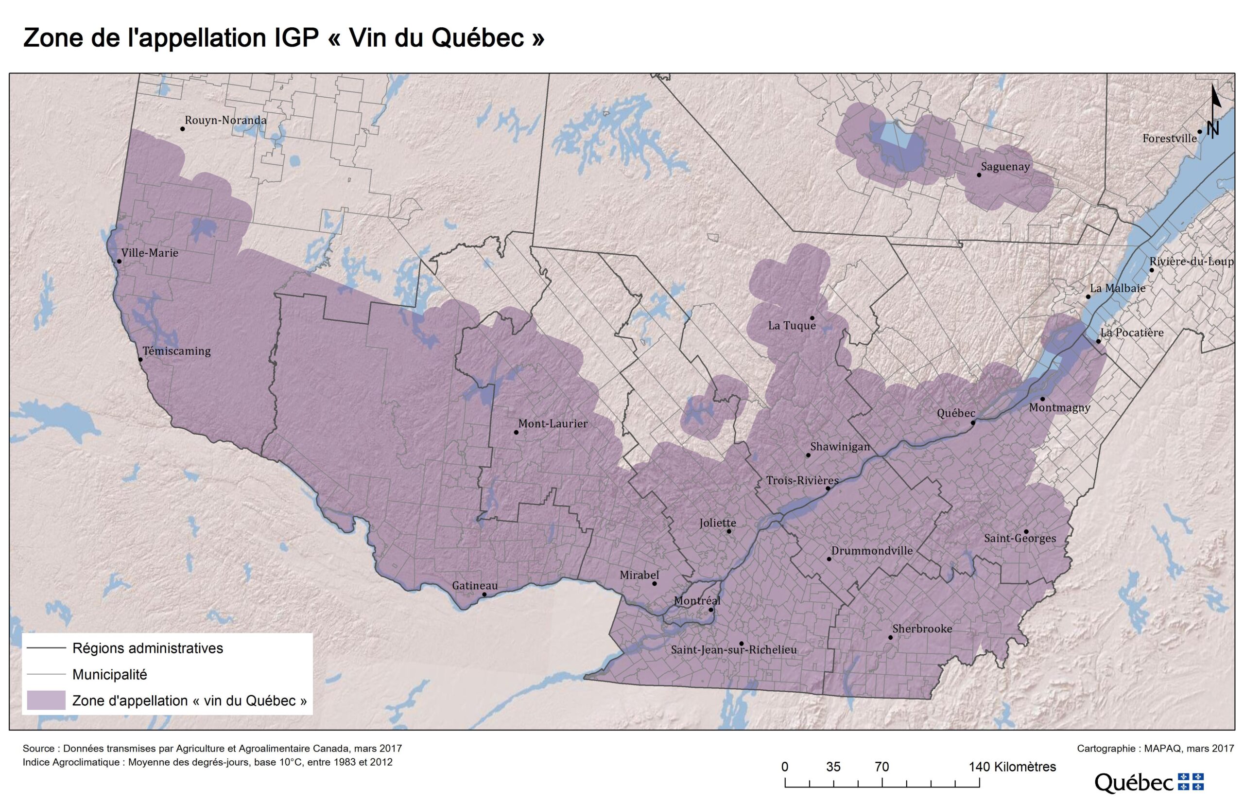 Vin de glace du Québec (IGP) - CARTV